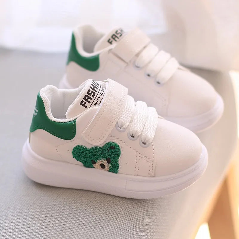 21-30 Size Children's Anti-slip wear-resistant Casual Shoes Kids White Sneakers Girls Boys Soft-soled Walking Shoes Kids Shoes